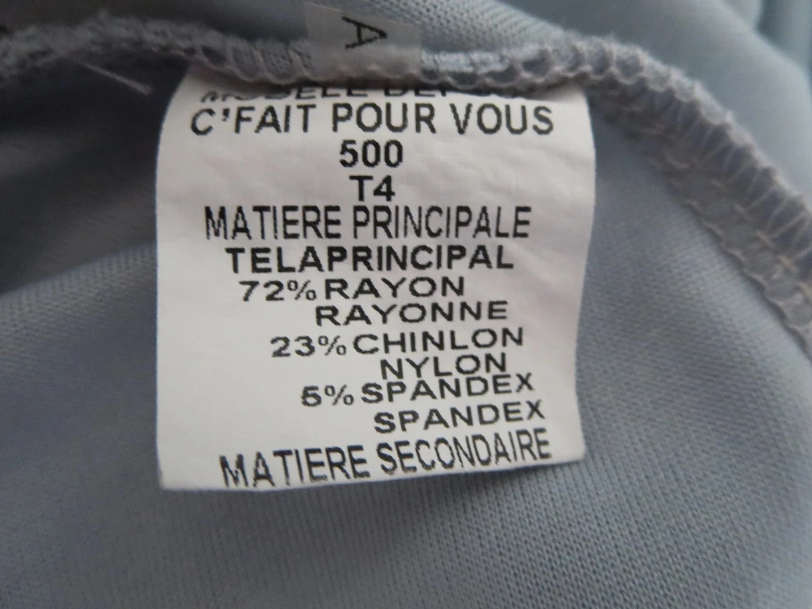 Robe bohème chic unique "C'fait pour vous" - Taille 38-40 – photo 4